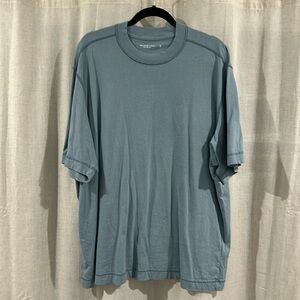 Abercrombie & Fitch X-Large oversize t-shirt powder blue